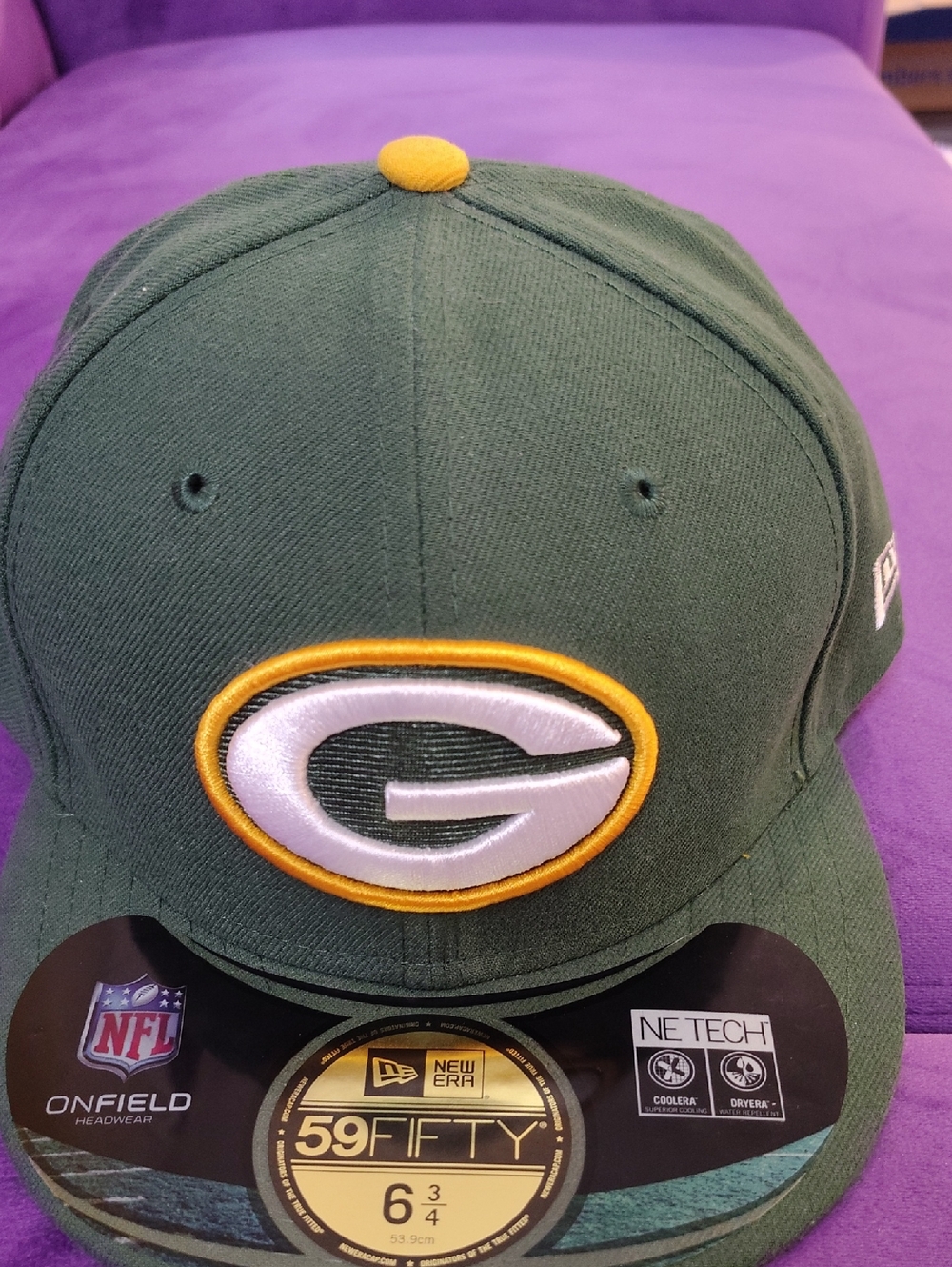New Era Green & Gold Green Bay Packers 59FIFTY Fitted Cap